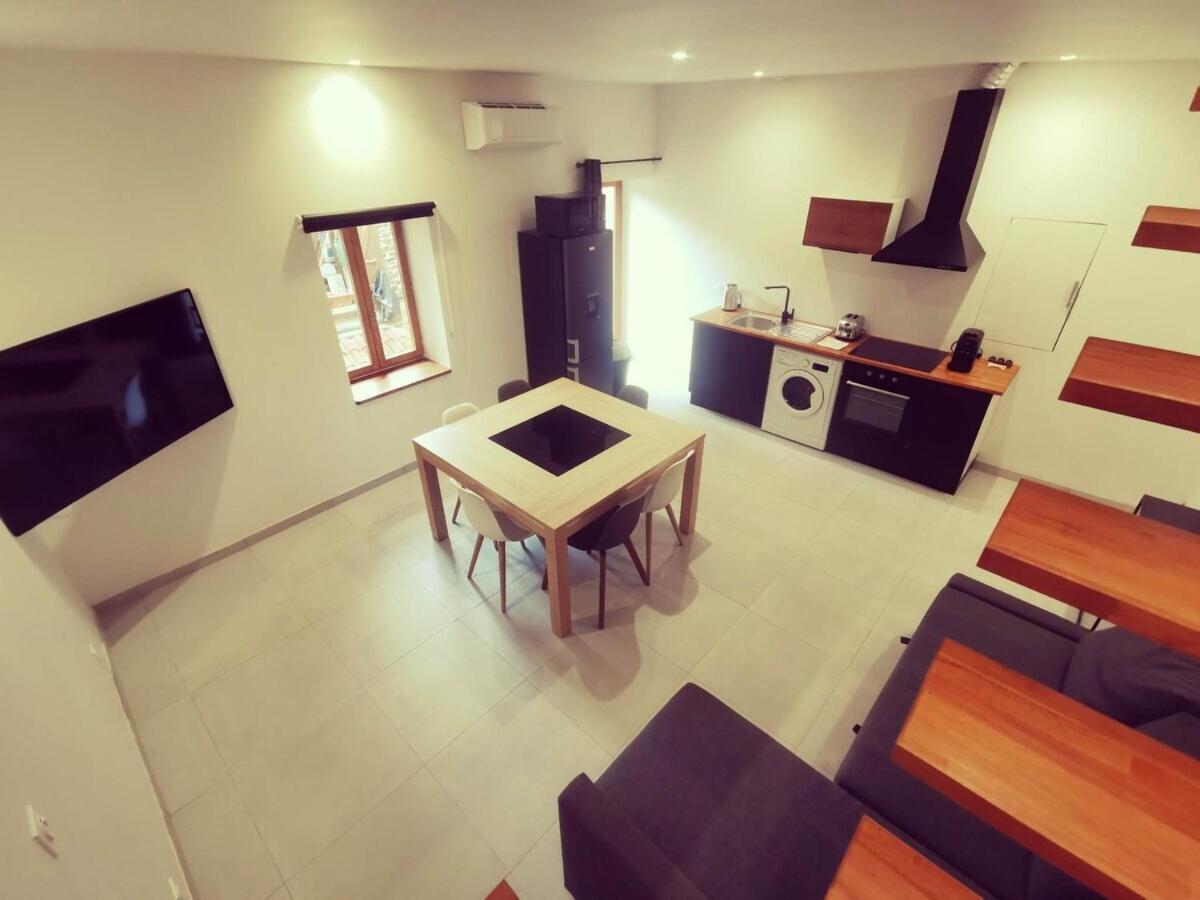 Appartement Le Quai Du Rhone à Sainte-Colombe  Chambre photo